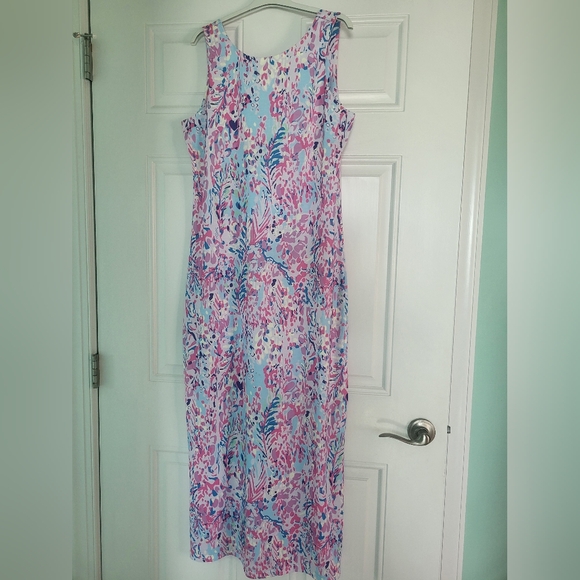 Floral Sleeveless Dress - Picture 1 of 6